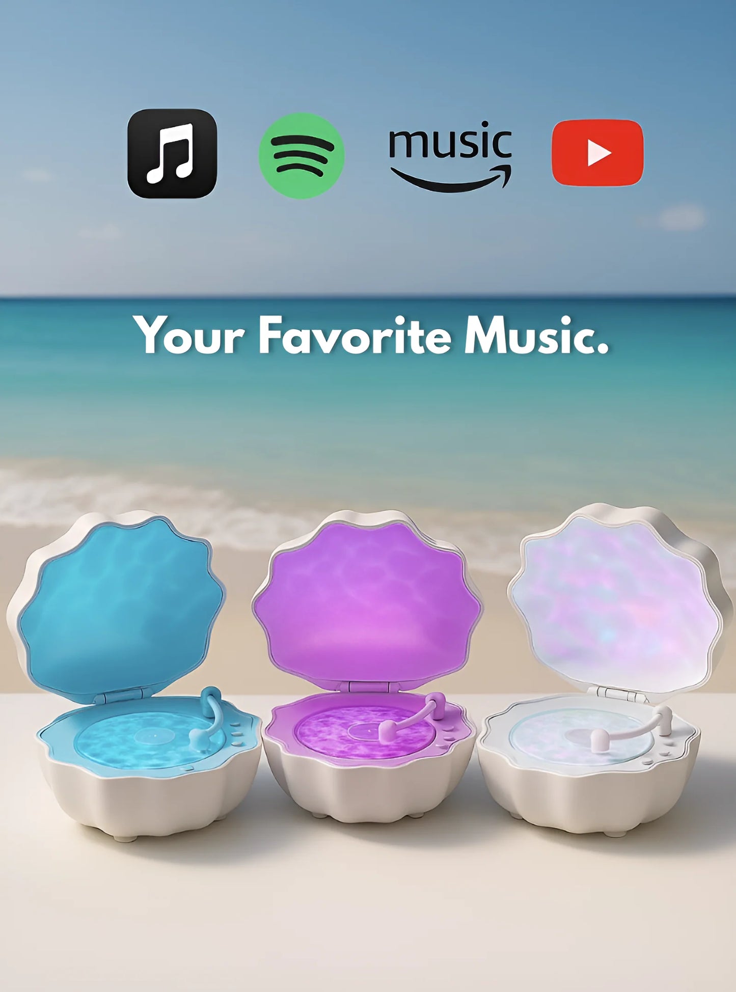 Bluora Shell Wave Speaker